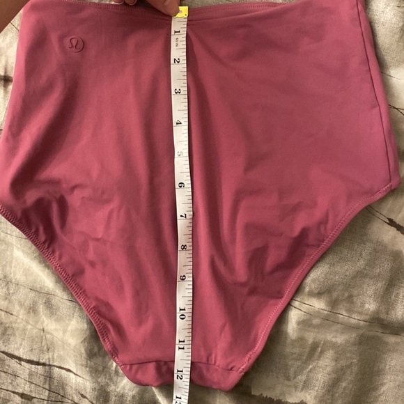 Lululemon Deep Sea High Waist Bottom Moss Rose Size 2 - Picture 8 of 8